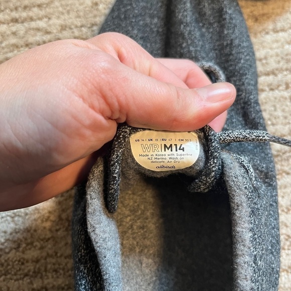 Allbirds mens wool runners size 14 - Picture 4 of 4